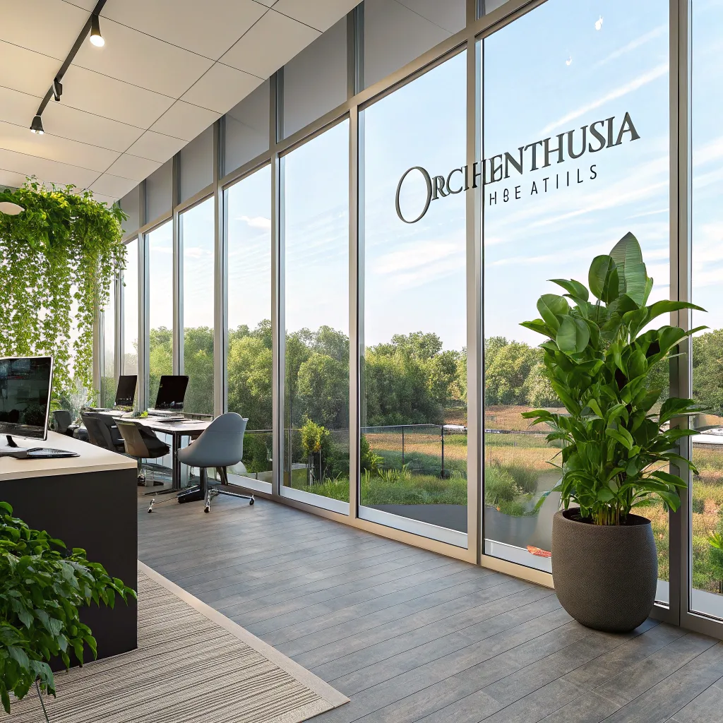 Scenic view of ORCHIDENTHUSIA office